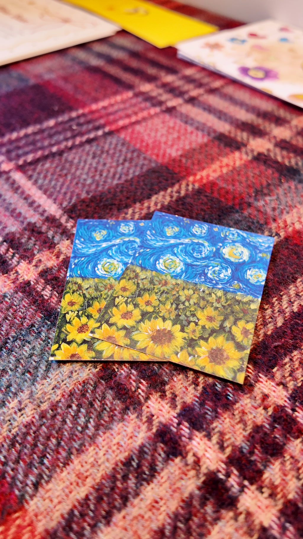 Starry night stickers - Vincent van Gogh
