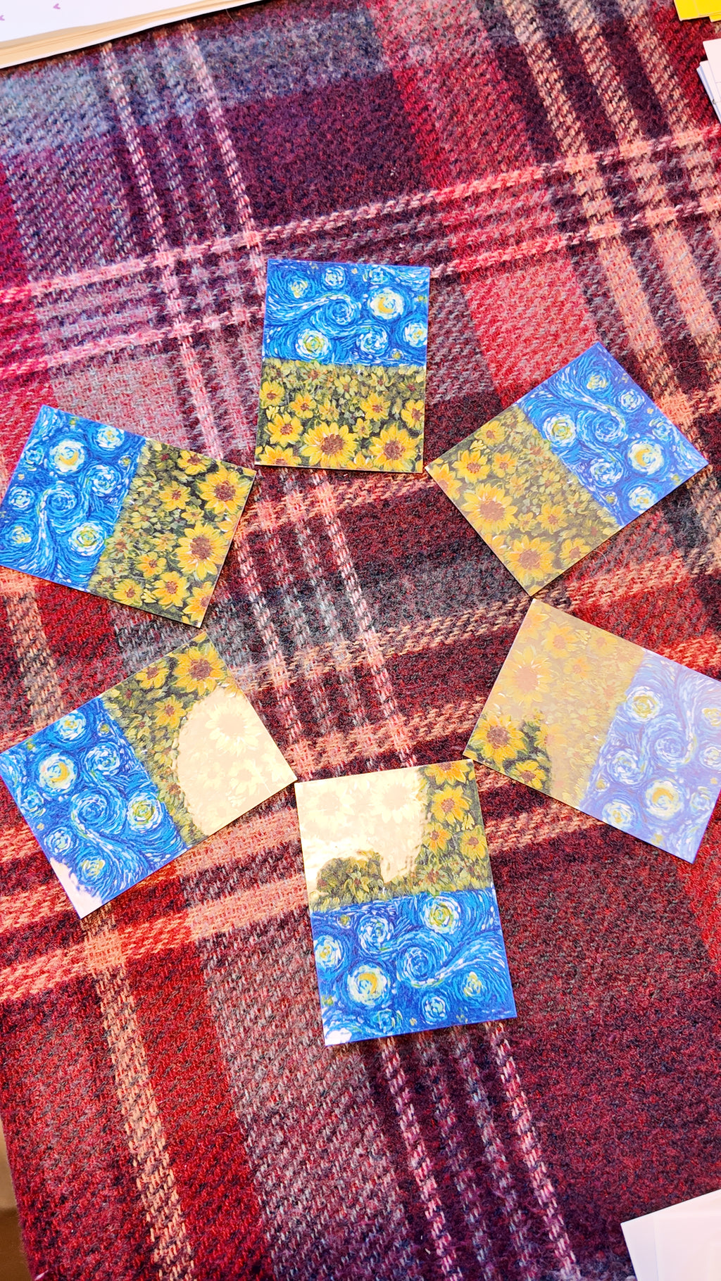 Starry night stickers - Vincent van Gogh