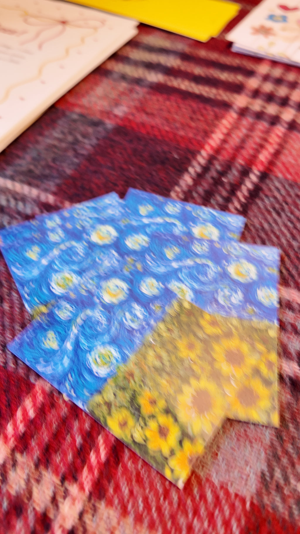 Starry night stickers - Vincent van Gogh