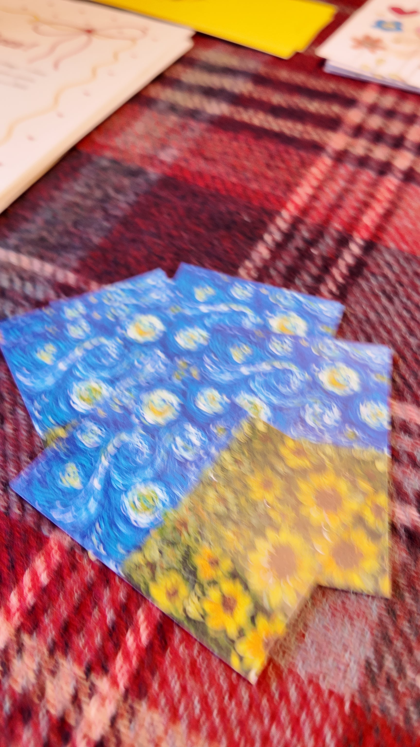 Starry night stickers - Vincent van Gogh